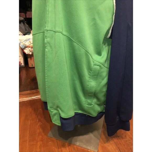 Vintage Nike Retro Blue  Green Full Zip Jacket Men Size L EUC Y2K - Picture 7 of 12